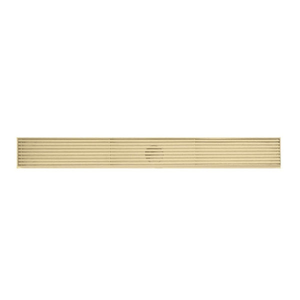 KDK Showers LGFD-G GOLD LINEAR SHOWER GRATE FLOOR WASTE 600/800/900/1000/1200MM