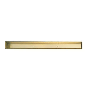 KDK Showers TIFD-G GOLD LINEAR TILE INSERT SHOWER GRATE  600/800/900/1000/1200MM