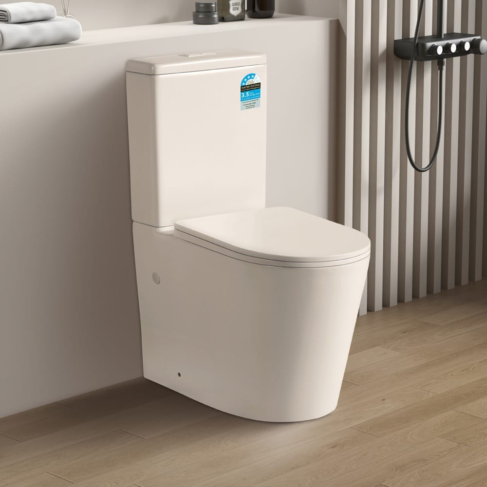 KDK Toilets Avis KDK022R-MW Rimless Toilet Matt White