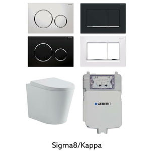KDK Toilets Geberit In-Wall Floor Toilet Suit