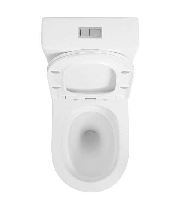 KDK Toilets KDK033 — Alpha Rimless Tornado KDK033 Toilet Suite