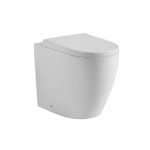 KDK Toilets KDK107R Elvera Rimless KDK107R Floor Pan