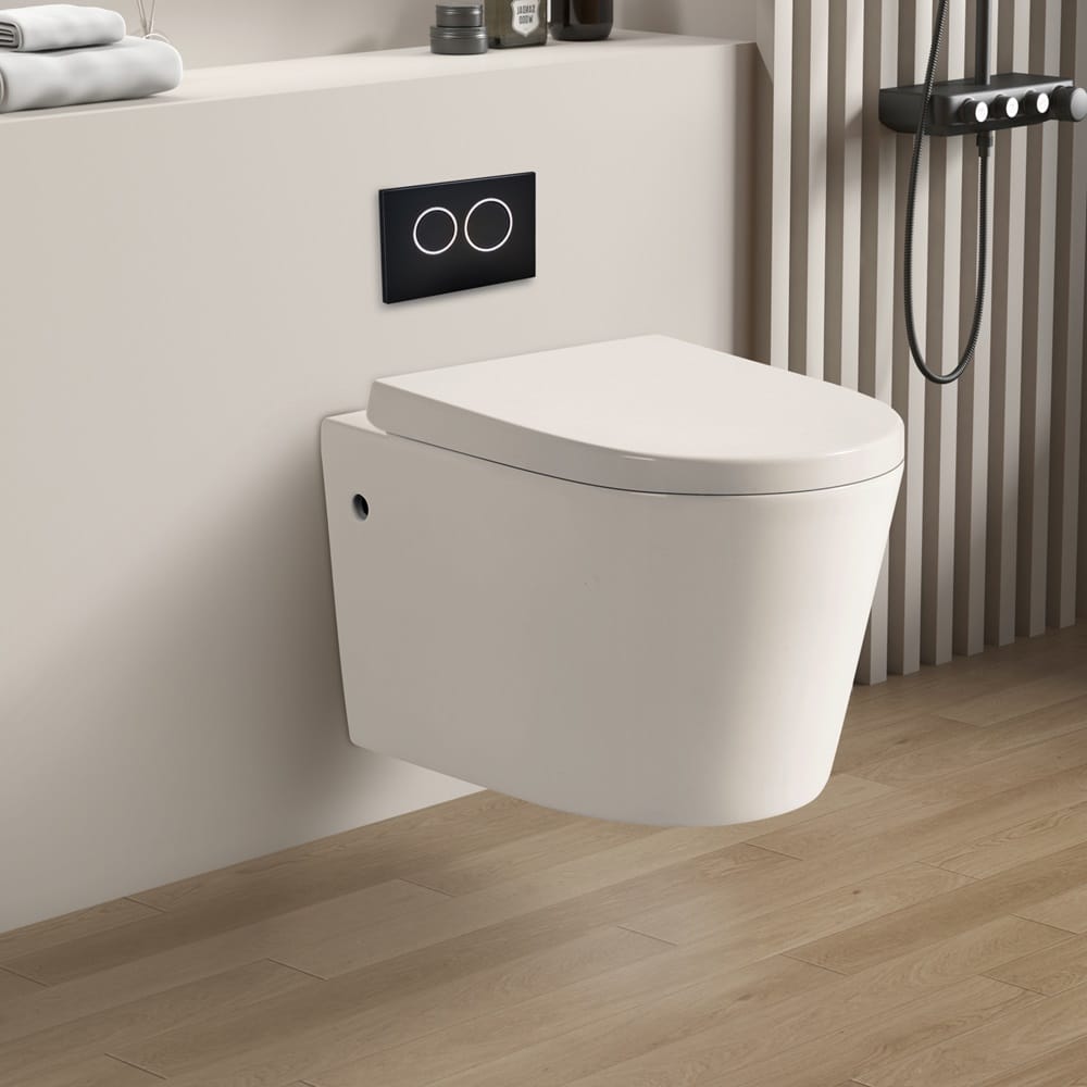 KDK Toilets KDK302R  Avery Rimless Wall Hung Pan