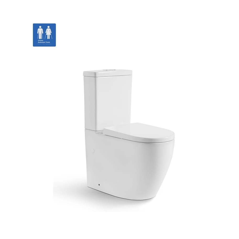 KDK Toilets KDK600J Avis Rimless Junior Toilet Suite