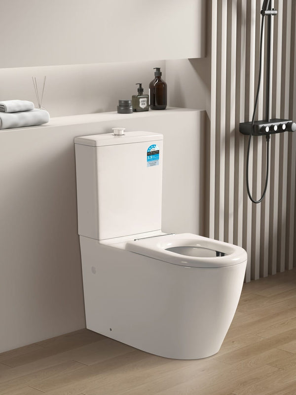 KDK Toilets KDK800 Asta Care Rimless Disabled Toilet Suite