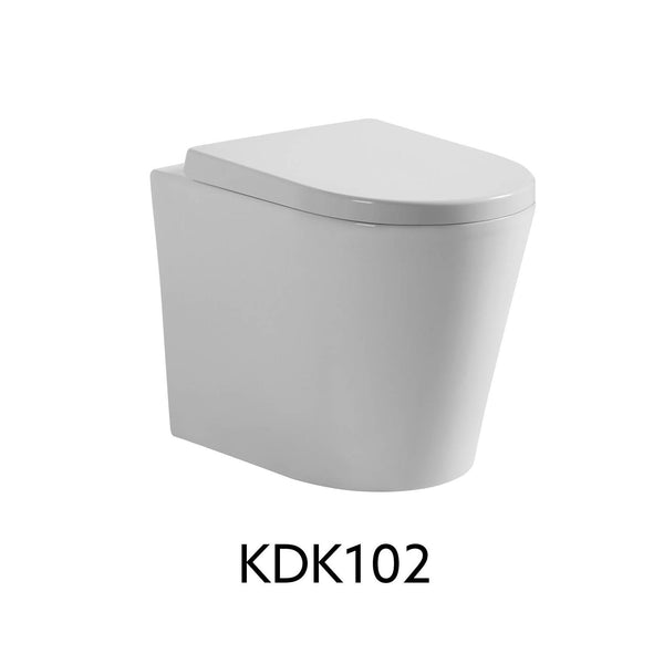KDK Toilets R&T In-Wall Floor Toilet Suit