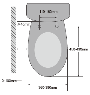 KDK Toilets Smart Bedit Seat - SMBD01
