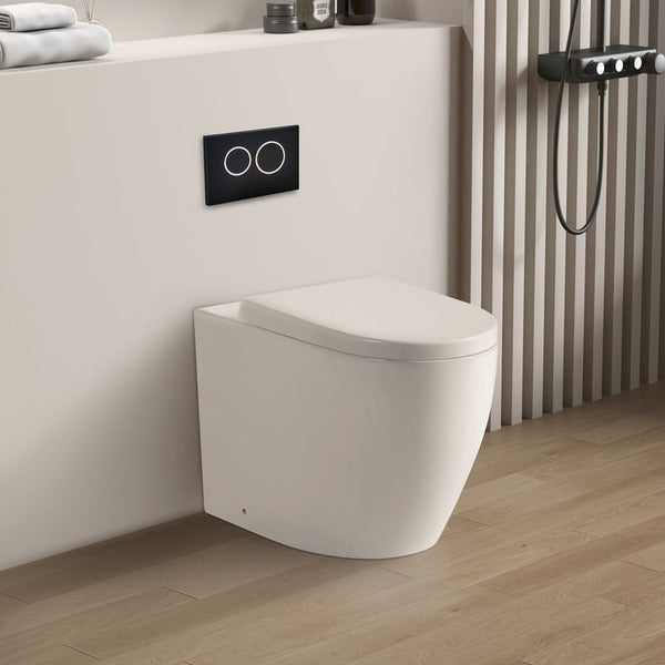 KDK Toilets Veda Wall Faced Tornado Floor Pan (VE105TWFP) KDK105T