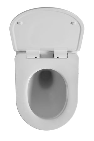 KDK Toilets Veda Wall Faced Tornado Floor Pan (VE105TWFP) KDK105T