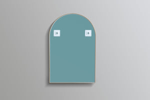 KDK Vanities KDK- KAR6090F-BG OLIVIA ARCH YELLOW GOLD FRAME MIRROR 600*900MM