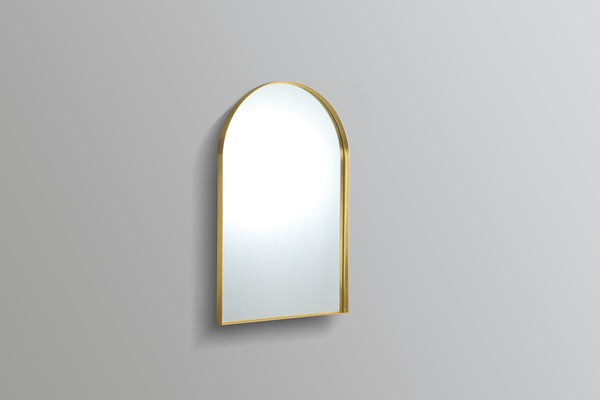 KDK Vanities KDK- KAR6090F-BG OLIVIA ARCH YELLOW GOLD FRAME MIRROR 600*900MM