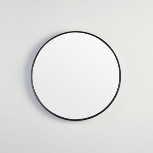 KDK Vanities KDK- KR700F-MB MATTE BLACK ALUMINIUM FRAMED MIRRORS 700MM