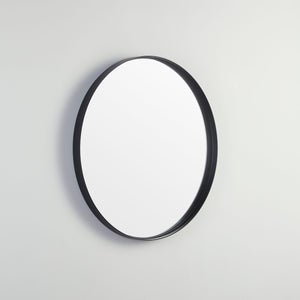 KDK Vanities KDK- KR700F-MB MATTE BLACK ALUMINIUM FRAMED MIRRORS 700MM