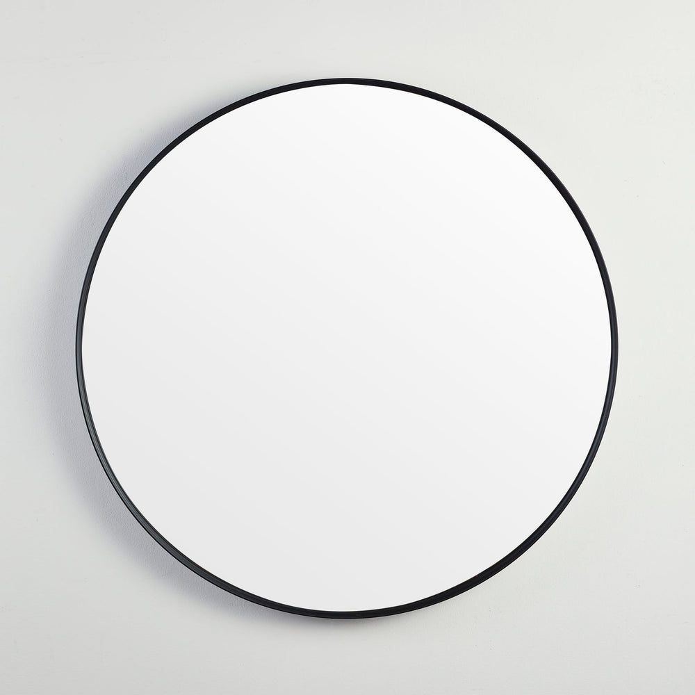 KDK- KR800F-MB MATTE BLACK ALUMINIUM FRAMED MIRRORS 800MM