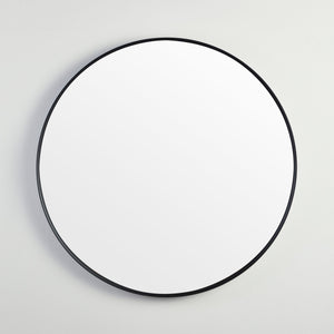 KDK Vanities KDK- KR800F-MB MATTE BLACK ALUMINIUM FRAMED MIRRORS 800MM