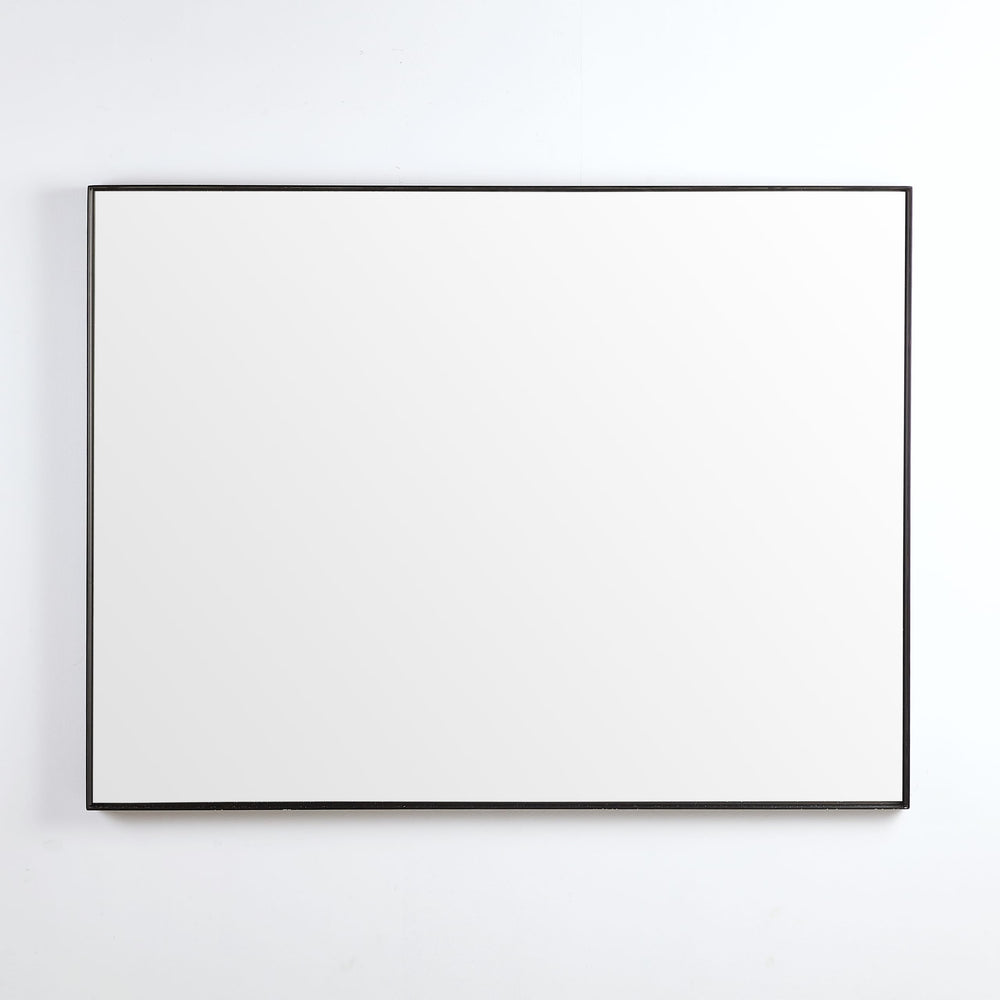 KDK- KS1290F-MB MATTE BLACK ALUMINIUM FRAMED MIRRORS 1200*-900MM