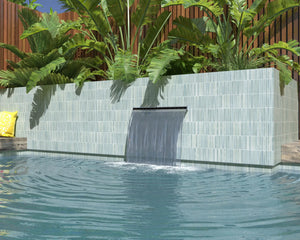 ET Tile Dune Water Glossy Kit-Kat Mosaic Tile 115X231mm
