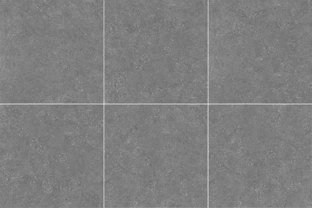 Limestone Dark Matt Tile 600x600mm