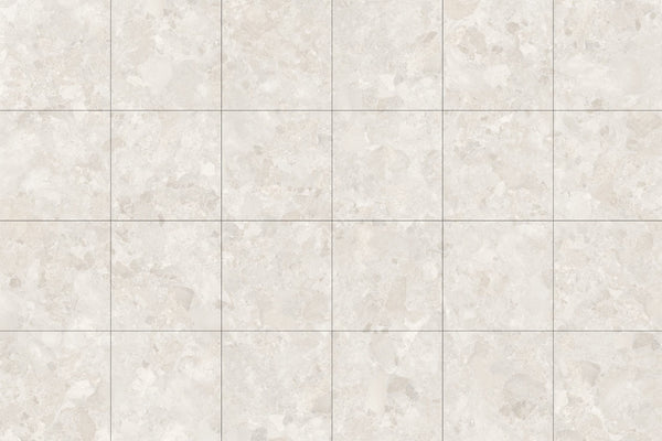 HF Tile Matera White StoneTouch Tech Tile 600x600mm