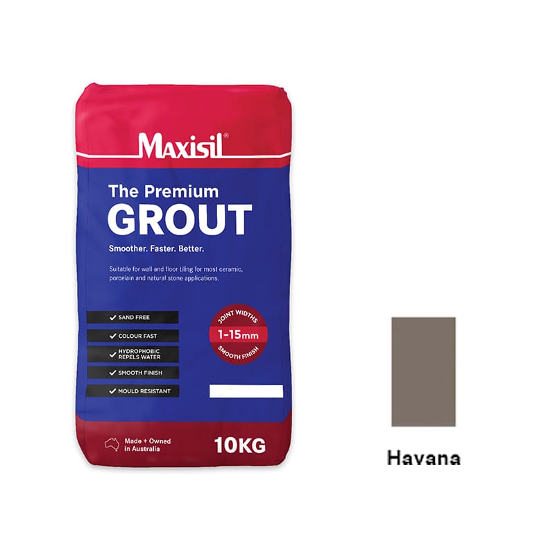 MAXISIL Maxisil Premium Grout - HAVANA 10KG