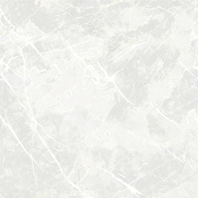 Melbourne Porcelain Tile Atlas White Polished Tile 600x600mm