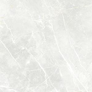 Melbourne Porcelain Tile Atlas White Polished Tile 600x600mm