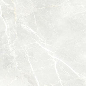 Melbourne Porcelain Tile Atlas White Polished Tile 600x600mm