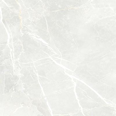 Melbourne Porcelain Tile Atlas White Polished Tile 600x600mm
