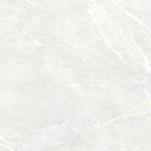 Melbourne Porcelain Tile Atlas White Polished Tile 600x600mm