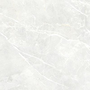 Melbourne Porcelain Tile Atlas White Polished Tile 600x600mm