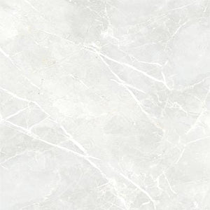 Melbourne Porcelain Tile Atlas White Polished Tile 600x600mm