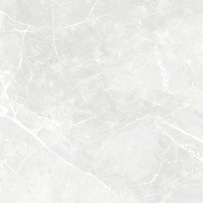 Melbourne Porcelain Tile Atlas White Polished Tile 600x600mm