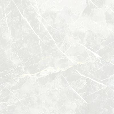 Melbourne Porcelain Tile Atlas White Polished Tile 600x600mm
