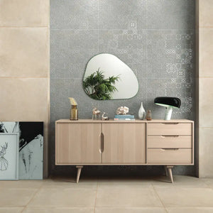 Melbourne Porcelain Tile Kaeba Peanut – Drab Textured Tile 600x600mm