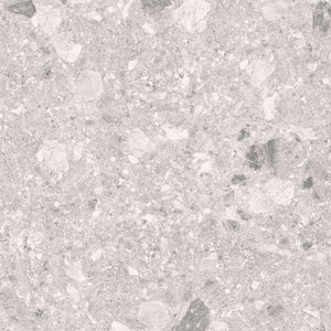 Melbourne Porcelain Tile Terrazo Light Matt / Textured Tile 600x600mm