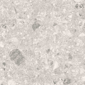 Melbourne Porcelain Tile Terrazo Light Matt / Textured Tile 600x600mm