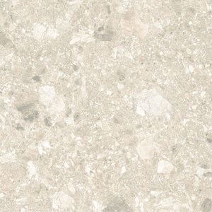 Melbourne Porcelain Tile Terrazo Bianco Matt / Textured Tile 600x600mm