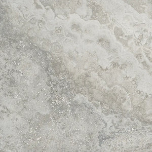 Melbourne Porcelain Tile Travertine Cross Silver Matt Tile 600x600mm