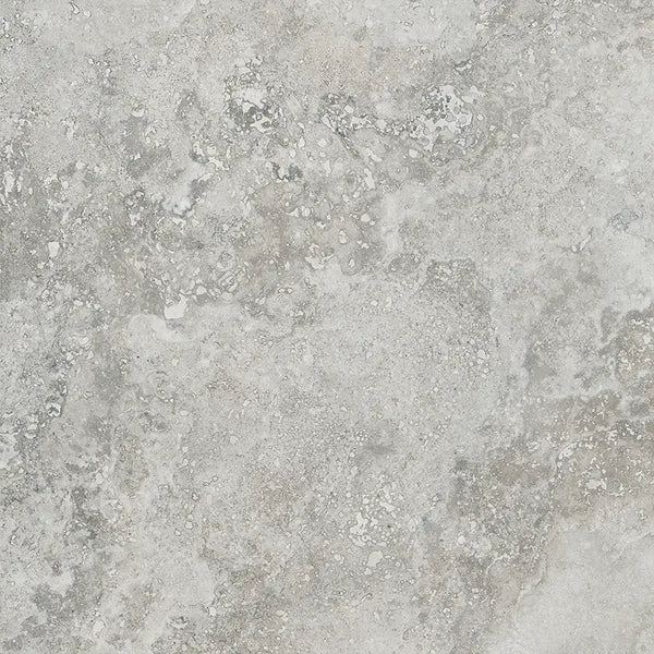 Melbourne Porcelain Tile Travertine Cross Silver Matt Tile 600x600mm