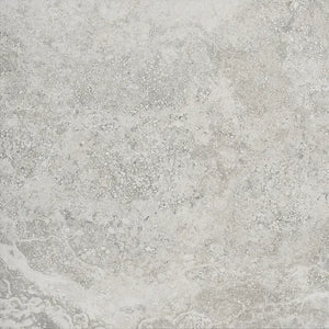 Melbourne Porcelain Tile Travertine Cross Silver Matt Tile 600x600mm