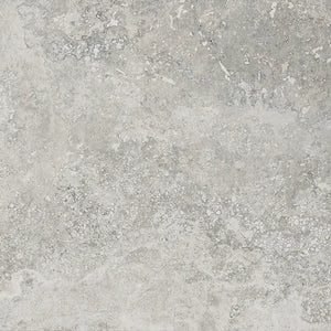Melbourne Porcelain Tile Travertine Cross Silver Matt Tile 600x600mm