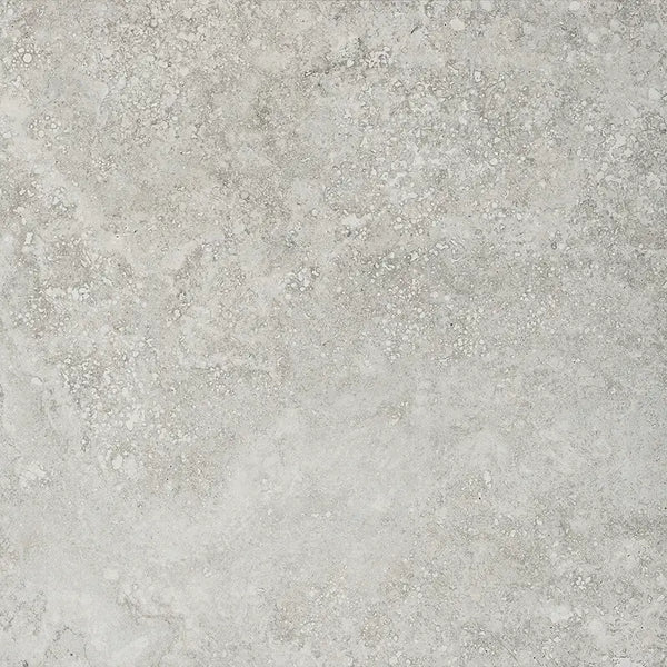 Melbourne Porcelain Tile Travertine Cross Silver Matt Tile 600x600mm