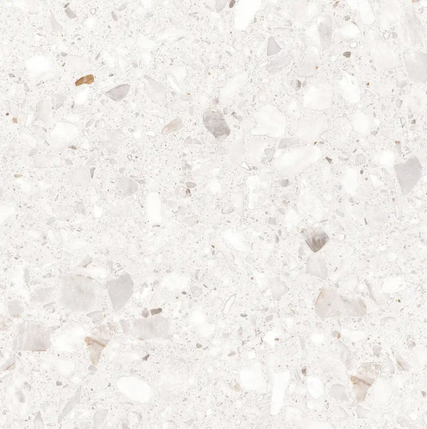 Melbourne Porcelain Tile Terrazzo Vanilla Sliptech Tile 600x600mm
