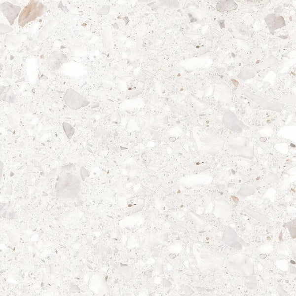 Melbourne Porcelain Tile Terrazzo Vanilla Sliptech Tile 600x600mm