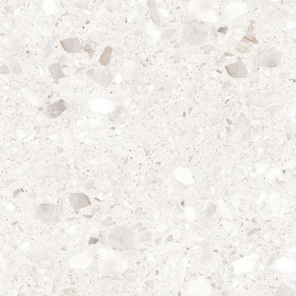 Melbourne Porcelain Tile Terrazzo Vanilla Sliptech Tile 600x600mm