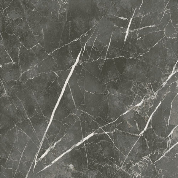 Melbourne Porcelain Tile Atlas Grey Polished Tile 600x600mm