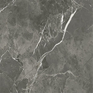 Melbourne Porcelain Tile Atlas Grey Polished Tile 600x600mm