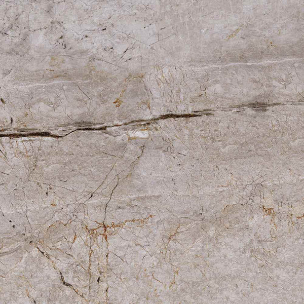 Melbourne Porcelain Tile Marmo Florence Grey Polished Tile 600x600mm