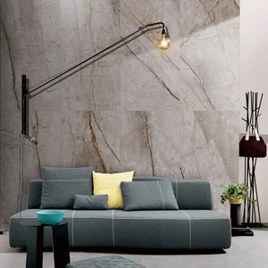 Melbourne Porcelain Tile Marmo Florence Grey Sliptech Tile 600x600mm