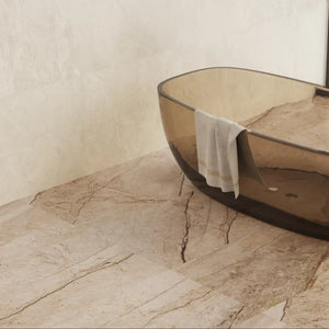 Melbourne Porcelain Tile Marmo Florence Grey Sliptech Tile 600x600mm